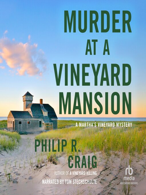 Cover image for Murder at a Vineyard Mansion